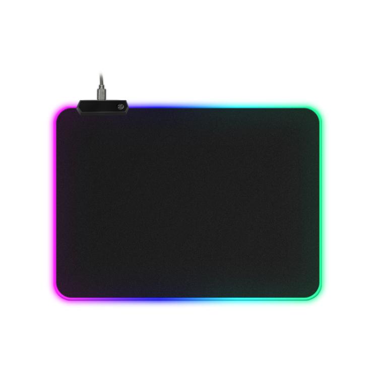 Alfombrilla de ratón y teclado con iluminación LED micro-USB, luces RGB de colores, borde reforzado y resistente., 250x350x3mm, 250x350x4mm, 300x800x3mm, 300x800x4mm, 400x900x3mm, 400x900x4mm