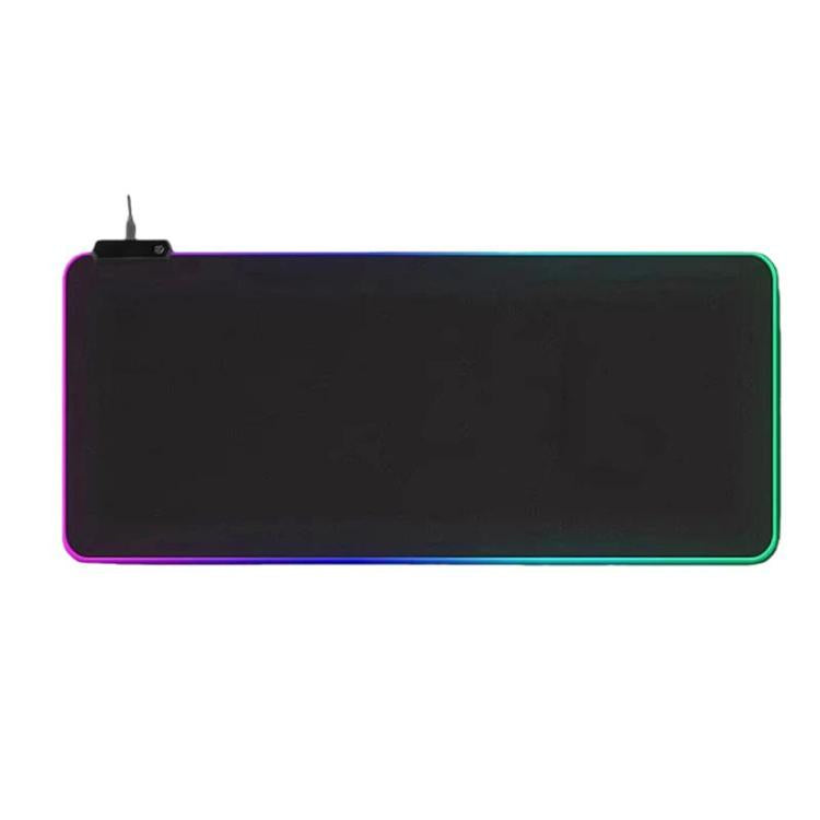 Alfombrilla de ratón y teclado con iluminación LED micro-USB, luces RGB de colores, borde reforzado y resistente., 250x350x3mm, 250x350x4mm, 300x800x3mm, 300x800x4mm, 400x900x3mm, 400x900x4mm