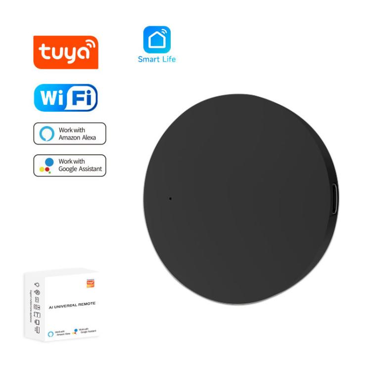 Mando a distancia universal Tuya Wifi para el hogar inteligente, compatible con control por voz y control remoto desde el teléfono móvil., IR, IR+RF