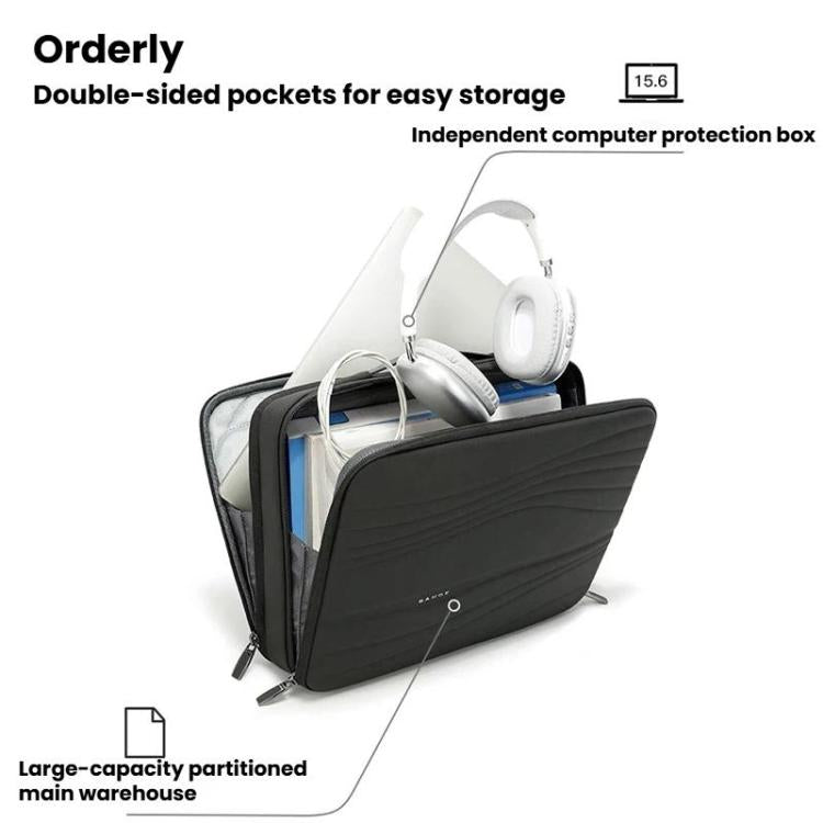 Bolso para portátil BANGE BG-8018 para hombre, ideal para negocios, viajes y como organizador de tabletas., BG-8018