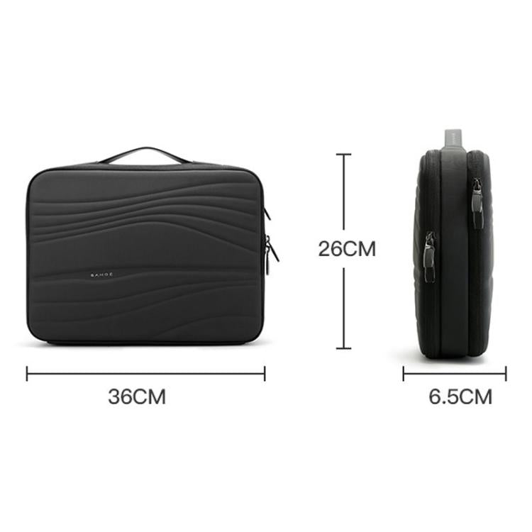 Bolso para portátil BANGE BG-8018 para hombre, ideal para negocios, viajes y como organizador de tabletas., BG-8018