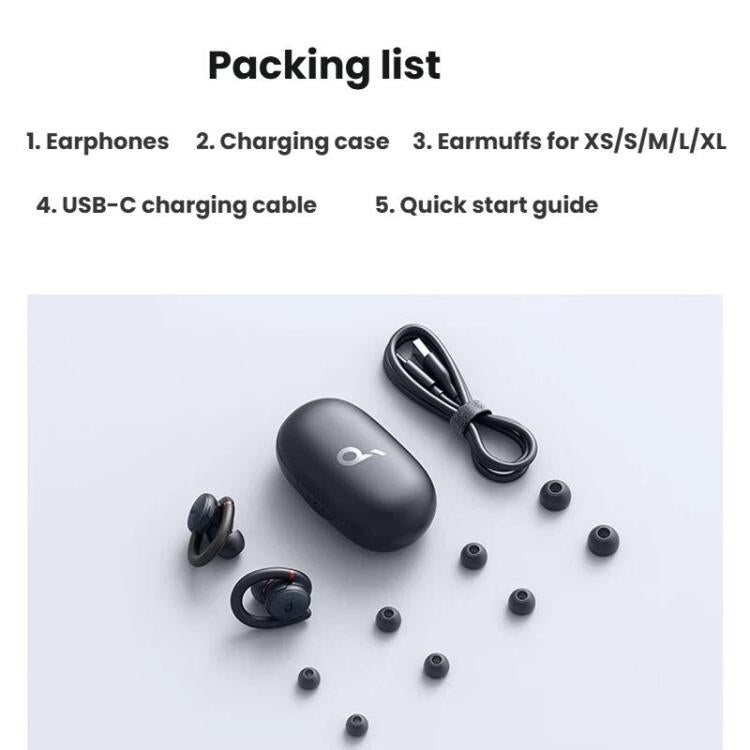 Auriculares Bluetooth ANKER SoundCore Sport X10 con diseño abierto para correr, ciclismo y otros deportes., Sport X10