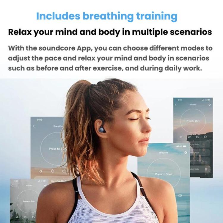 Auriculares Bluetooth ANKER SoundCore Sport X10 con diseño abierto para correr, ciclismo y otros deportes., Sport X10