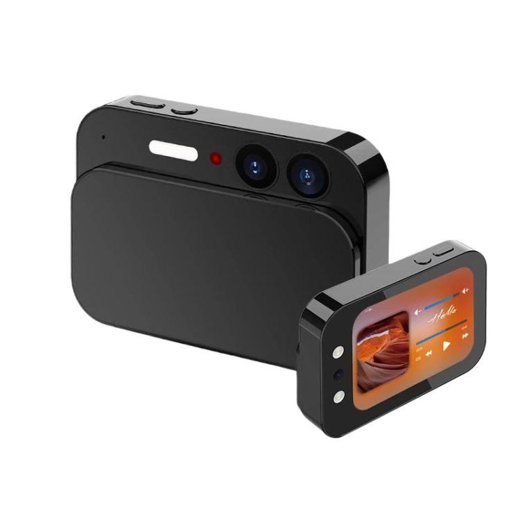 Cámara digital CCD de 64 MP con pantalla táctil deslizante y reproductor de música., DC107 Black, DC107 White, DC107 Pink