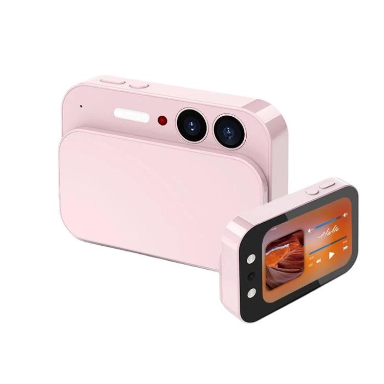 Cámara digital CCD de 64 MP con pantalla táctil deslizante y reproductor de música., DC107 Black, DC107 White, DC107 Pink
