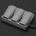 Cargador de batería de 3 ranuras con concentrador de carga bidireccional original para DJI Neo 2, Charging Hub