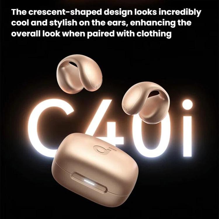 Auriculares inalámbricos Bluetooth abiertos ANKER SoundCore C40i con clip para la oreja