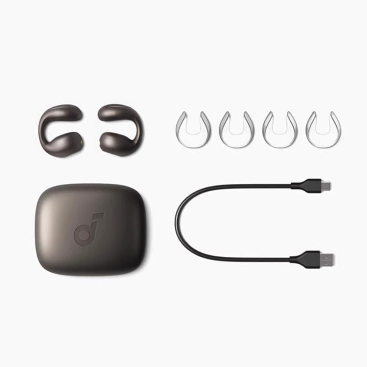 Auriculares inalámbricos Bluetooth abiertos ANKER SoundCore C40i con clip para la oreja