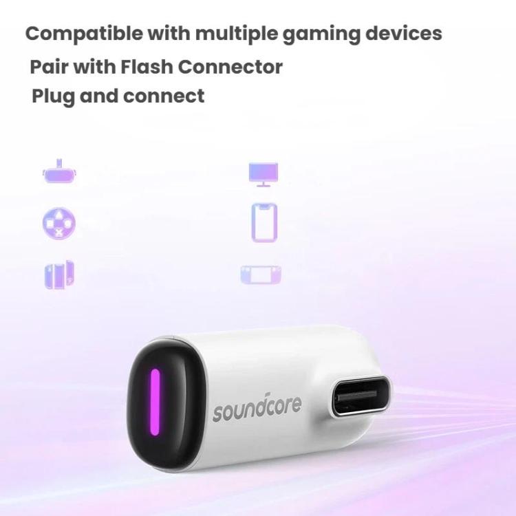 Auriculares inalámbricos Bluetooth para juegos ANKER SoundCore VR P10 de 30 ms de latencia ultrabaja (2,4 G), VR P10