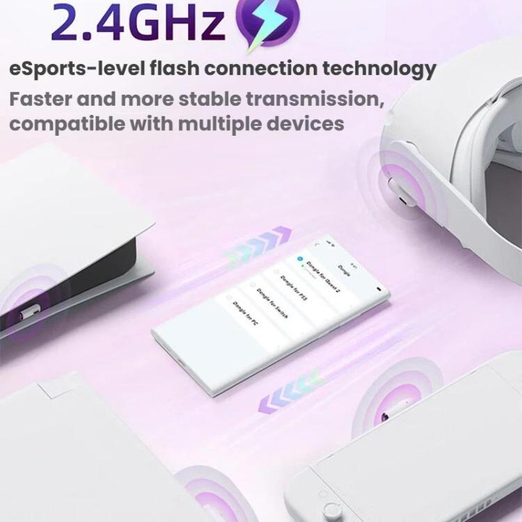 Auriculares inalámbricos Bluetooth para juegos ANKER SoundCore VR P10 de 30 ms de latencia ultrabaja (2,4 G), VR P10