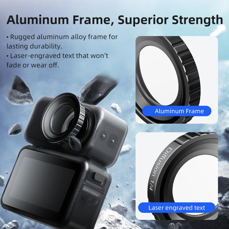 Filtro de lente impermeable aMagisn para DJI Osmo Nano, UV, CPL, ND8+ND16+ND32+ND64, CPL+ND8+ND16+ND32, Mist 1/4