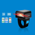 Escáner Bluetooth de anillo 2D, mini escáner de código de barras inalámbrico para logística de almacén., Z01D