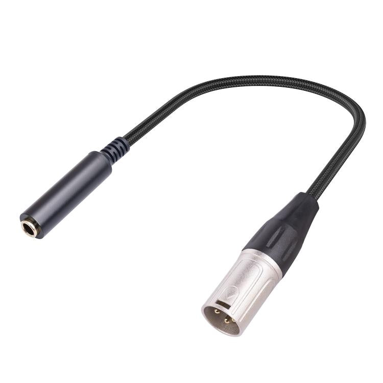 Cable adaptador de audio de 6,35 mm hembra a XLR macho a TRS de 1/4 de pulgada, 6.35mm Female to XLR Male