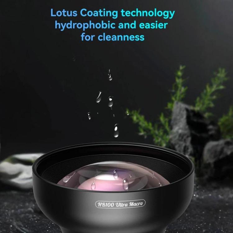 Kit de lente macro APEXEL HB100U con filtro CPL de 52 mm y filtro de estrella para smartphones. Juego de lentes 3 en 1 para cámara de teléfono., APL-HB100U52MM