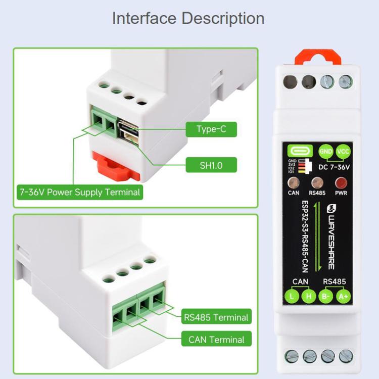 Dispositivo de comunicación para placa de control industrial compatible con WiFi/Bluetooth. Incorpora múltiples circuitos de protección., 32154