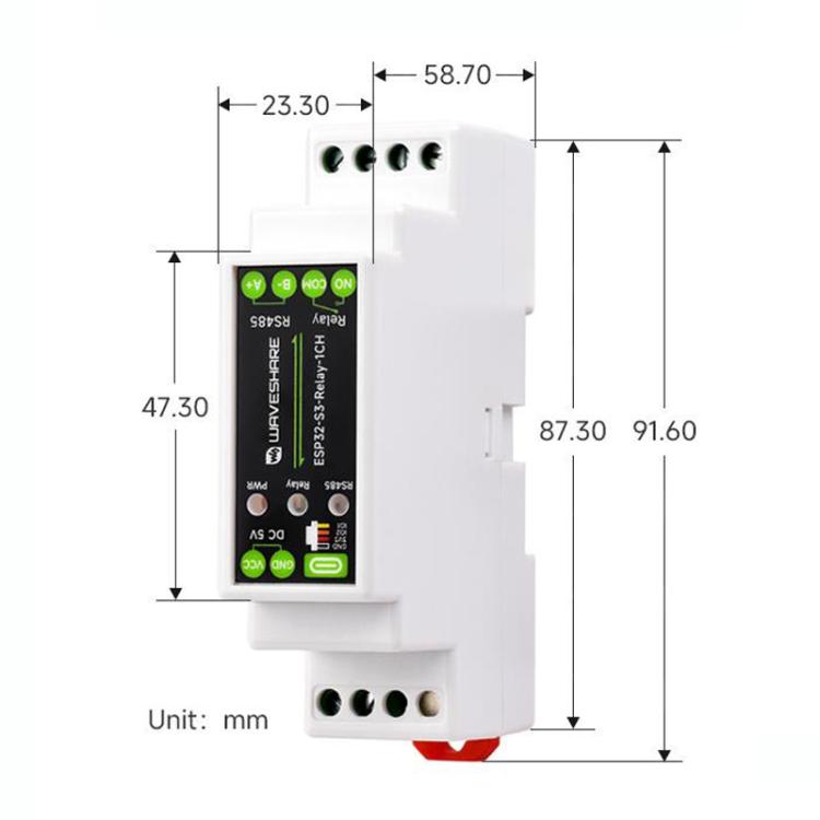 Placa de control industrial con relé de red WiFi compatible con WiFi/Bluetooth y múltiples circuitos de protección de aislamiento., 32152