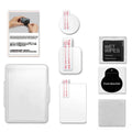 Kit de protector de pantalla de vidrio templado HD transparente para DJI Osmo Action 6, 1-Pack, 2-Pack