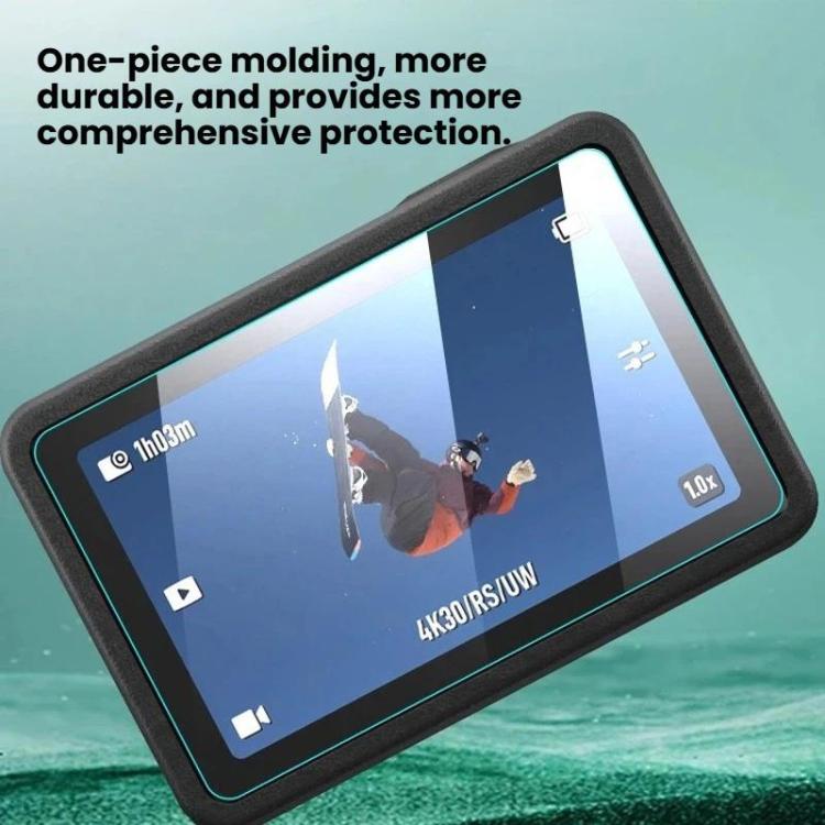 Kit de protector de pantalla de vidrio templado HD transparente para DJI Osmo Action 6, 1-Pack, 2-Pack