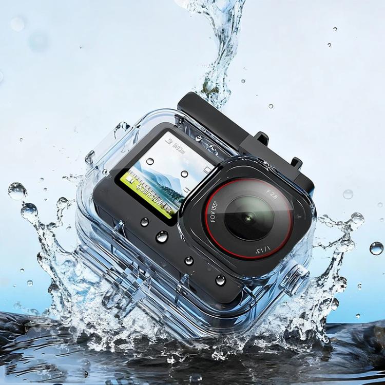 Carcasa impermeable para DJI Osmo Action 6, 70 m IPX8, para buceo, con doble zapata fría., Waterproof Case