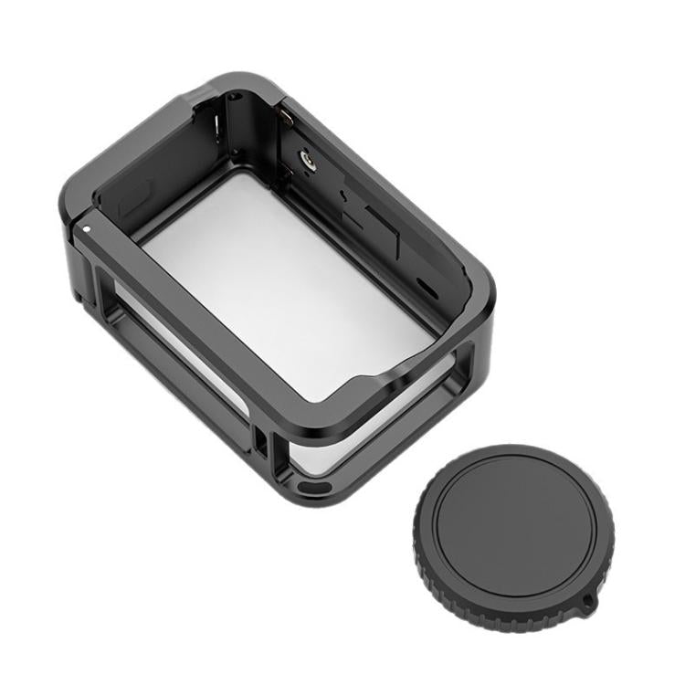 Jaula de aleación de aluminio expandible con marco protector y tapa de lente de silicona para DJI Osmo Action 6, Alloy Cage