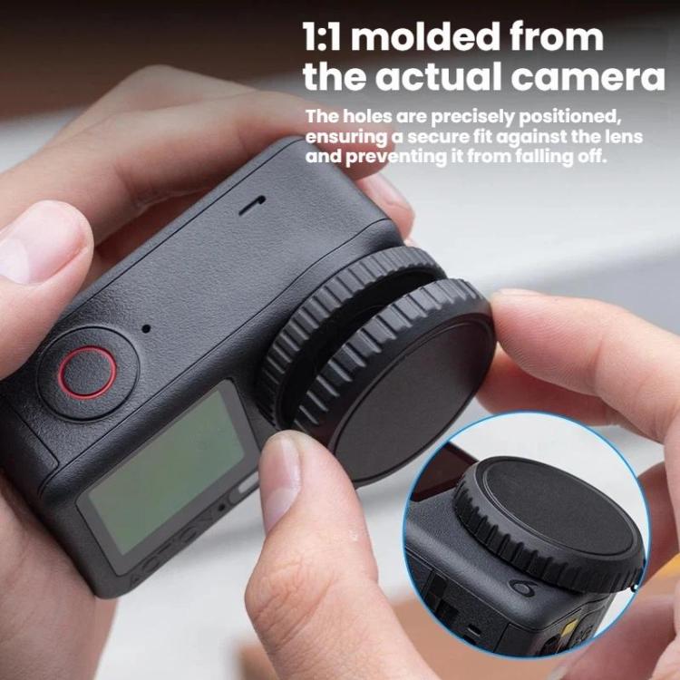 Tapa protectora de silicona resistente a los arañazos para la lente de la DJI Osmo Action 6, Lens Cap