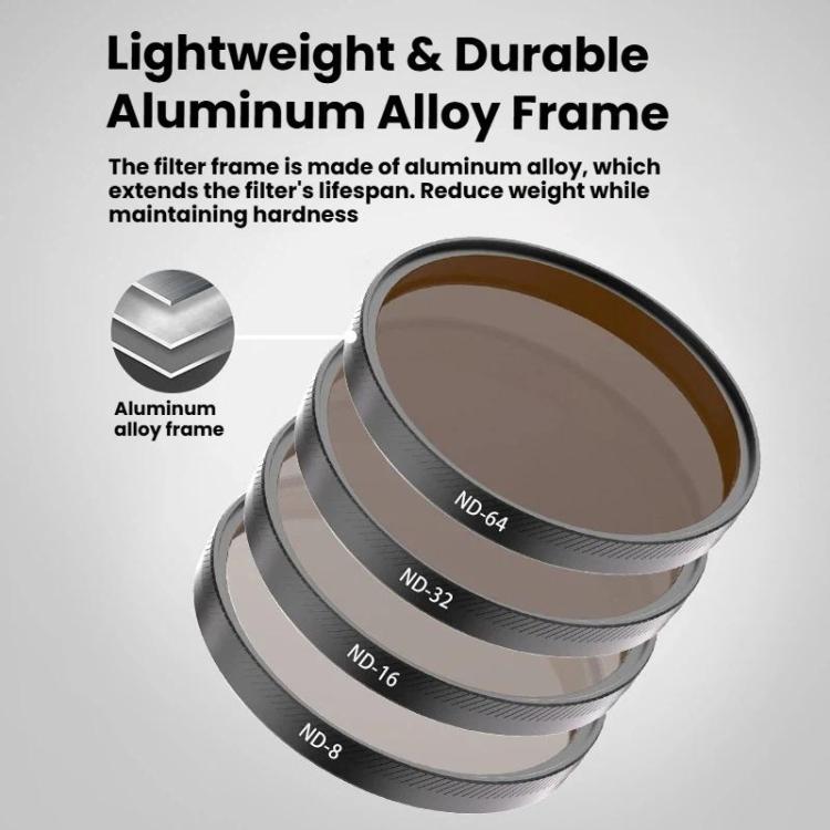 Filtro para lente de cámara DJI Osmo Action 6, ND8, ND16, ND32, ND64, CPL, UV, Diffusion 1/4, CPL+ND16+Diffusion1/4, CPL+ND8+ND16, CPL+ND16+ND32+Diffusion1/4, CPL+ND8+ND16+ND32, CPL+ND8+ND16+ND32+ND64+Diffusion1/4