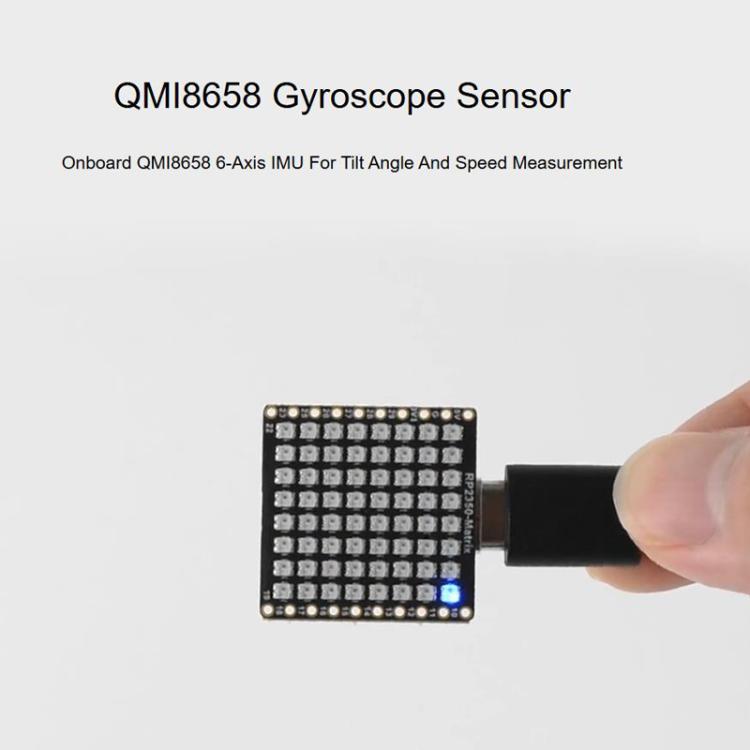 Placa de desarrollo de microcontrolador, doble núcleo, doble arquitectura, pantalla con sensor de seis ejes y atractivos efectos de iluminación., 32225