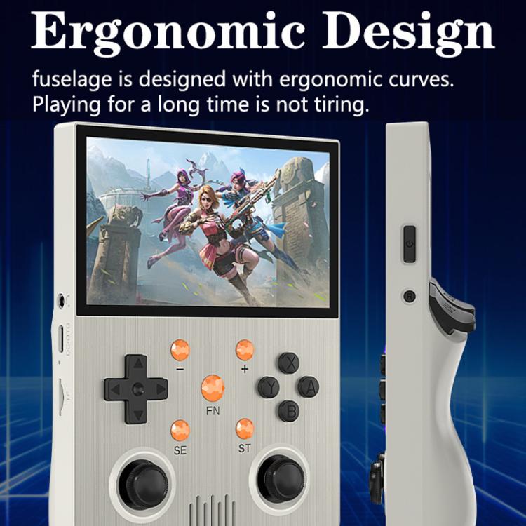 Consola de juegos portátil retro de código abierto G30 HD, sistema Linux, CPU Cortex-A35 de cuatro núcleos a 1,5 GHz, 64 GB
