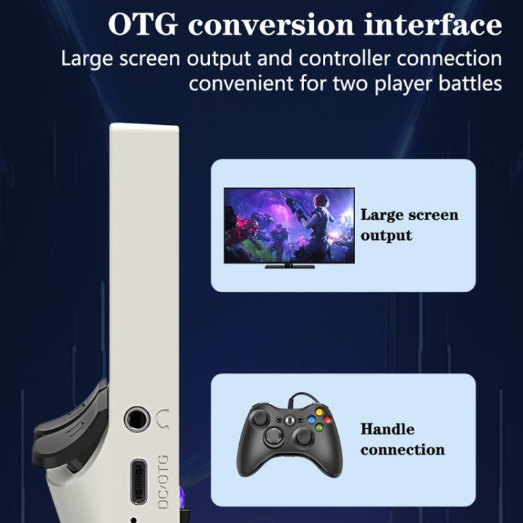 Consola de juegos portátil retro de código abierto G30 HD, sistema Linux, CPU Cortex-A35 de cuatro núcleos a 1,5 GHz, 64 GB