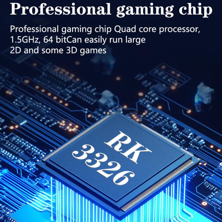 Consola de juegos portátil retro de código abierto G30 HD, sistema Linux, CPU Cortex-A35 de cuatro núcleos a 1,5 GHz, 64 GB