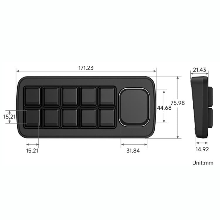 Panel de control por voz multifuncional con IA WAVESHARE MK10, 32329