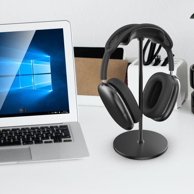 Soporte para auriculares individual AhaStyle WG120 con base desmontable de aleación de aluminio.