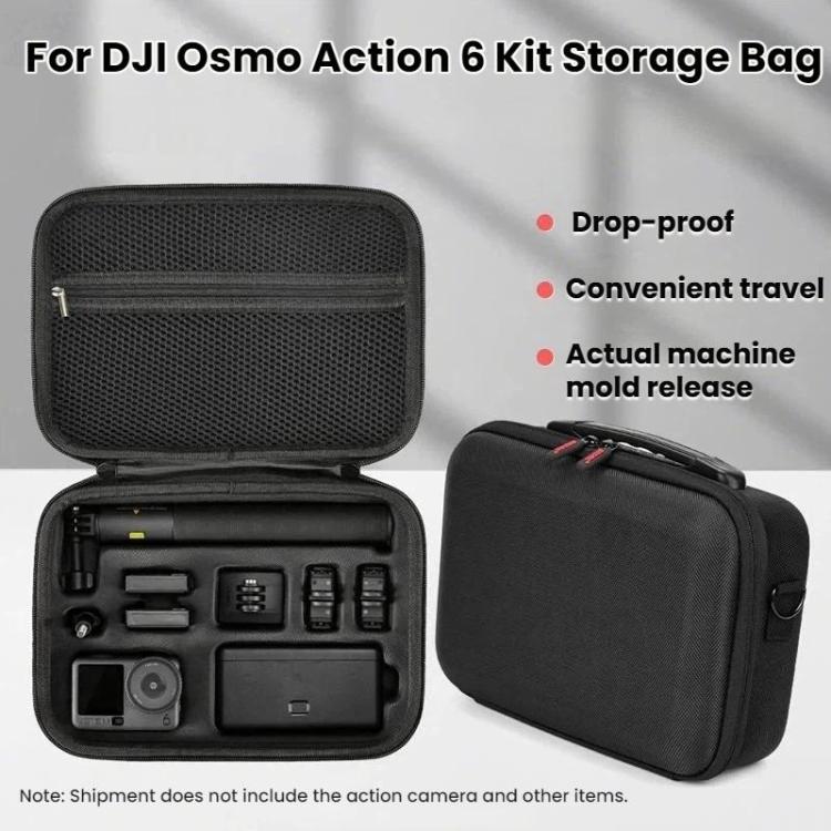 Bolsa de almacenamiento de accesorios para la cámara de acción DJI Osmo Action 6 BRDRC