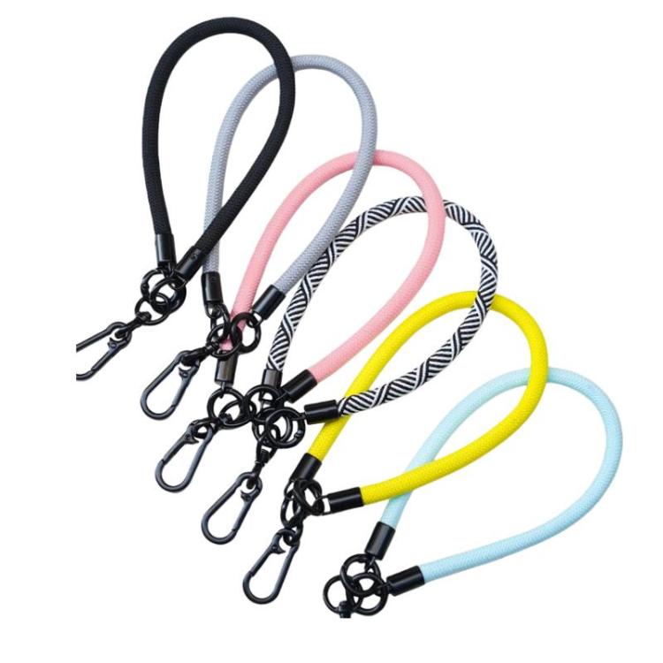 Correa de muñeca antipérdida BRDRC para cámaras de acción, videocámaras y teléfonos móviles., Black, Gray, Blue, Pink, Yellow, Zebra