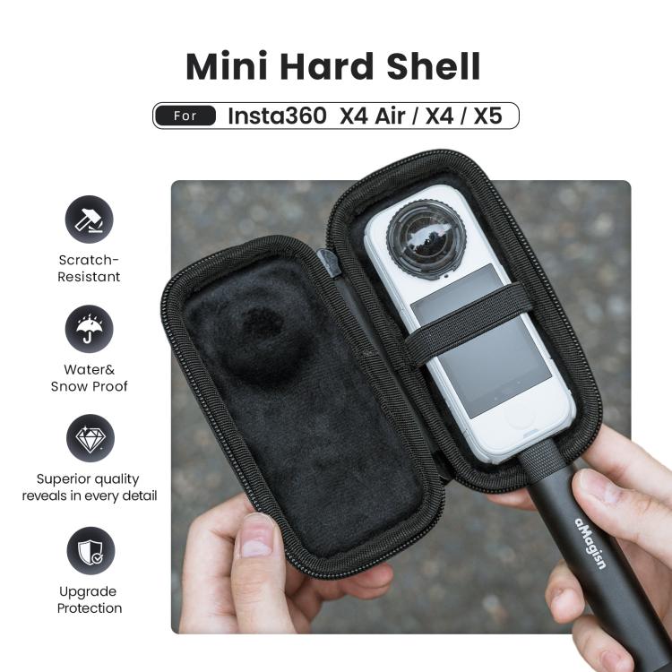 Funda portátil para cámara aMagisn para Insta360 X4 Air/X4/X5. Bolsa de almacenamiento protectora compacta., Storage Bag