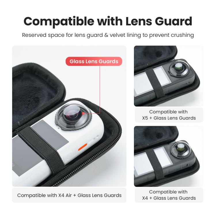Funda portátil para cámara aMagisn para Insta360 X4 Air/X4/X5. Bolsa de almacenamiento protectora compacta., Storage Bag