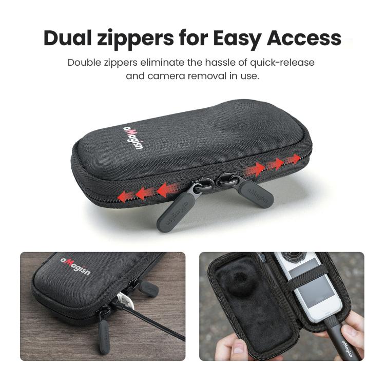 Funda portátil para cámara aMagisn para Insta360 X4 Air/X4/X5. Bolsa de almacenamiento protectora compacta., Storage Bag