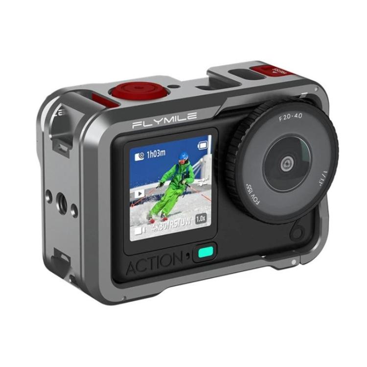 Marco protector metálico extendido Flymile para la cámara de acción DJI Osmo Action 6, AC6009