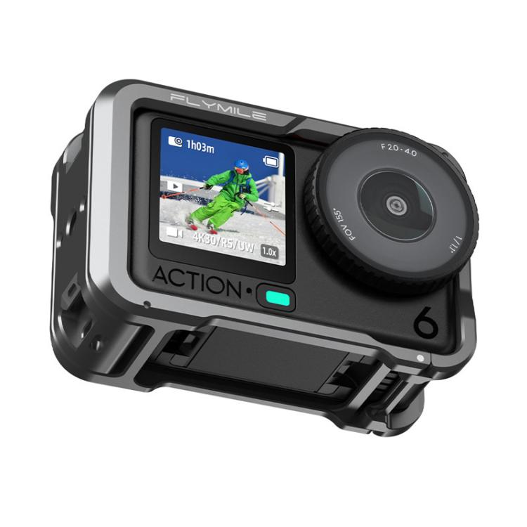 Marco protector metálico extendido Flymile para la cámara de acción DJI Osmo Action 6, AC6009