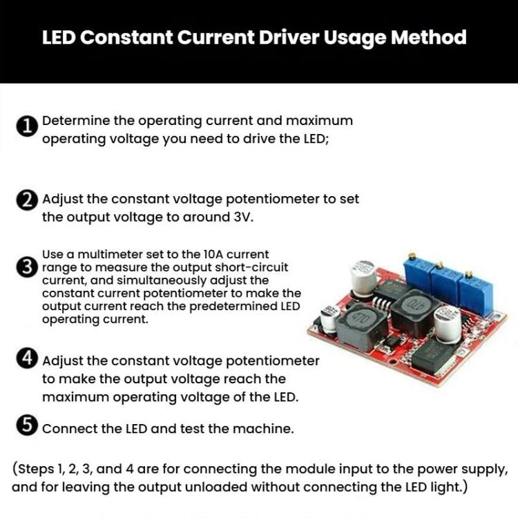 2 módulos de carga automática de CC con convertidor elevador-reductor, corriente constante y voltaje constante, con chips LM2596 y XL6019.