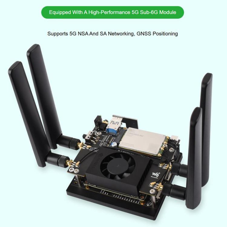 Para el módulo Jetson Orin, compatible con redes 5G NSA y SA, posicionamiento GNSS., WAVESHARE SIM8260G-M2 5G, WAVESHARE SIM8262E-M2 5G