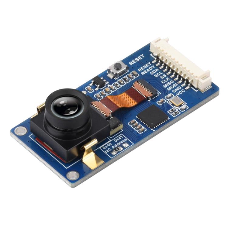 Sensor de imagen térmica infrarroja sin contacto WAVESHARE de 80x62 píxeles con detección de movimiento., Standard, Wide Angle