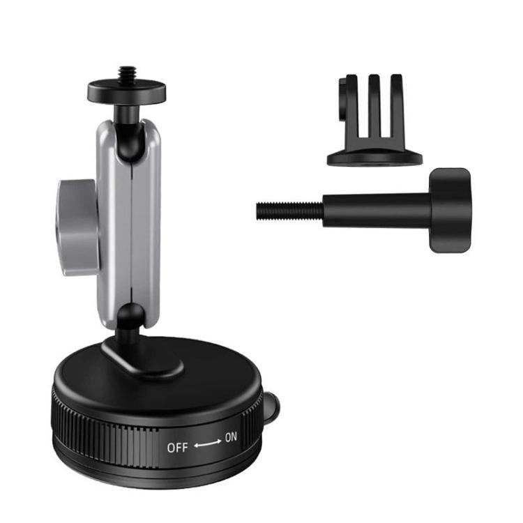 Soporte de ventosa para coche Flymile para DJI Osmo Pocket 3 / Osmo Action 6 / 5 Pro