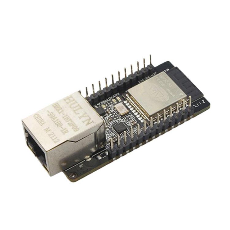Módulo integrado de puerto serie a Ethernet WT32-ETH01 Módulo de puerta de enlace Bluetooth + WiFi, Soldered Pins