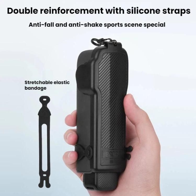 Funda protectora antigolpes con cubierta de pantalla BRDRC para DJI Osmo Pocket 3
