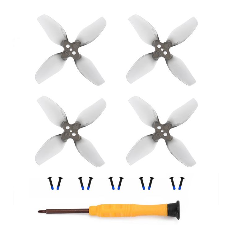 Hélices de repuesto de cuatro palas en espiral RCSTQ (2 pares) para DJI Neo 2