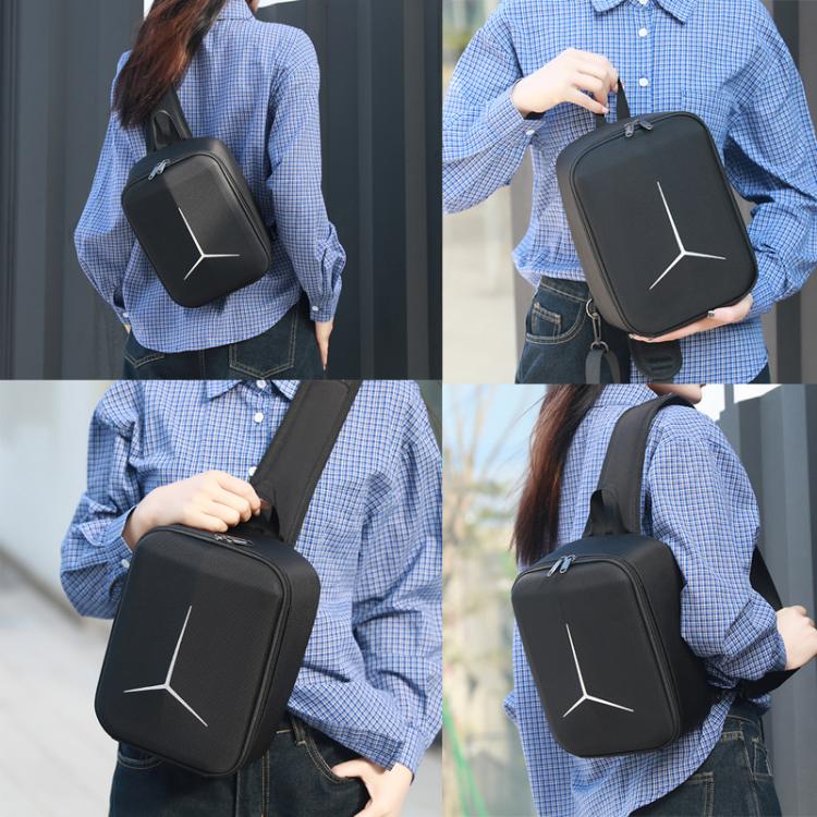 Bolsa organizadora mini para el pecho para DJI Neo 2 BKano Outdoor Portable Hard Shell Smooth Fly Kit, Chest Bag(Black)