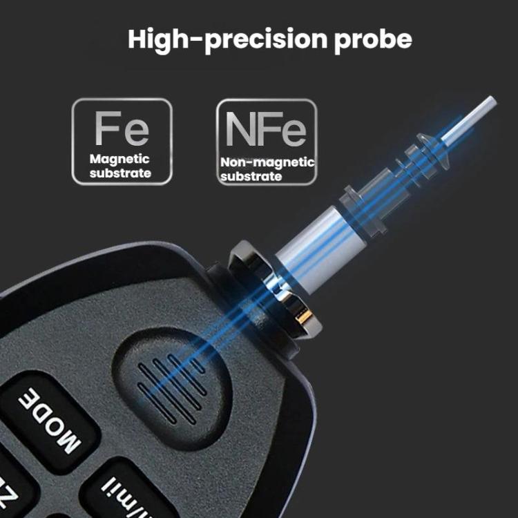 Medidor de espesor de recubrimiento de alta precisión R&D INSTRUMENTS TC-100 Probador de espesor de película de pintura automotriz, TC-100