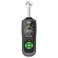 Medidor de humedad de madera esférico MT68 de R&D INSTRUMENTS con alarma de pantalla digital