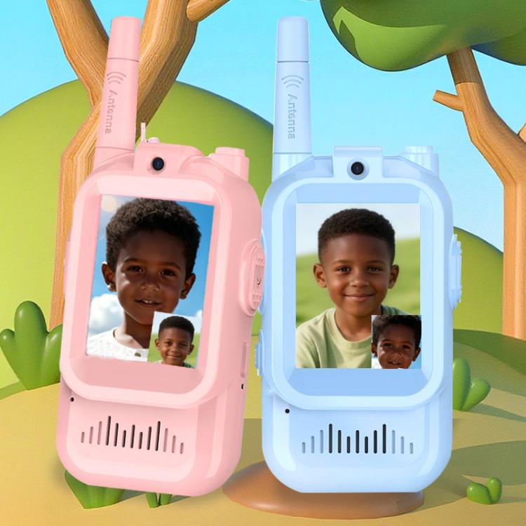 Videoteléfono inalámbrico para niños con función de walkie-talkie